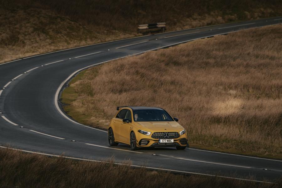  Mercedes-AMG A45 S 4Matic+ Aerodynamic Package (W177) 2019 года  (UK) (фото 53 из 68)
